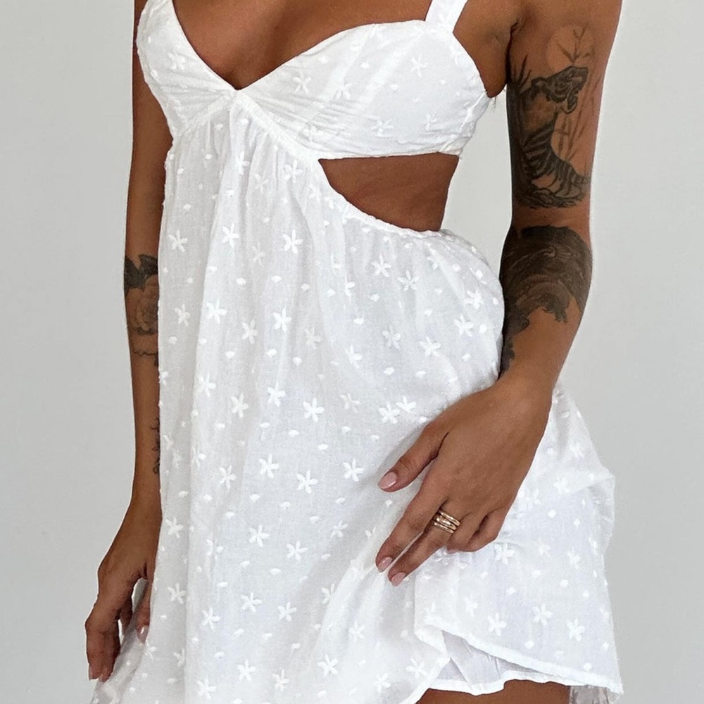 Princess Polly white star sundress WORN ONCE